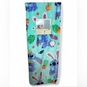 Disney Stitch Easter Plush Throw Blanket